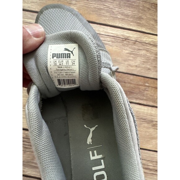 PUMA GRIP SPORT MENS GOLF SHOES 10 Gray 189168-03 - Picture 6 of 6